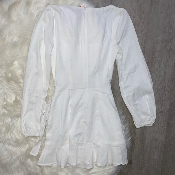 PRINCESS POLLY The Villa Mini Dress White NWT - Picture 9 of 10